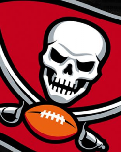 Tampa Bay Buccaneers logo as background screen for Apple ...