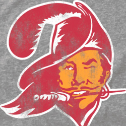 Men\'s NFL Pro Line Gray Tampa Bay Buccaneers Throwback Logo ...