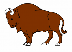Bison Animal Wild Buffalo Png Image - Bison Clipart {#652847 ...