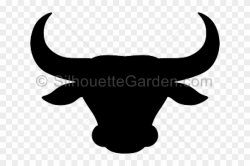 Bulls Clipart Bull Head - Buffalo Head Silhouette Png ...