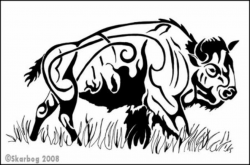 bison images tribal - Google Search | Bison tattoo, Buffalo ...
