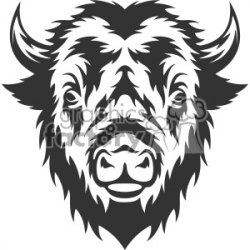 Buffalo face clipart images gallery for free download ...