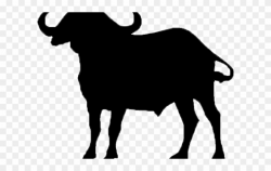 African Buffalo Clipart Clip Art - Cape Buffalo Silhouette ...