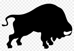 Muskox Clipart Female Buffalo - Bison Vector Png ...