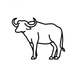 Water Buffalo Clipart wild buffalo 17 - 450 X 450 Free Clip ...