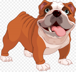 Bulldog, Puppy, Dog, transparent png image & clipart free download