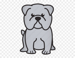 Bulldog Cartoon - Easy Drawing Of A Bulldog Clipart (#282061 ...