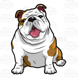 Happy Bulldog Clipart | Free download best Happy Bulldog Clipart on ...