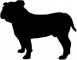 Bulldog Silhouette Cliparts - Cliparts Zone