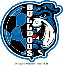 bulldogs soccer - csp61132123 | earl ferguson clipart | Soccer ...
