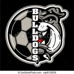 bulldogs soccer - csp61132516 | earl ferguson clipart | Bulldog ...