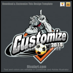 Bulldog clipart soccer, Bulldog soccer Transparent FREE for download ...