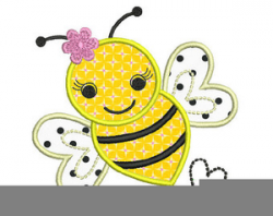 Cute Bumblebee Clipart Free | Free Images at Clker.com ...