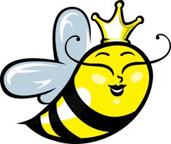 Pin by Cathrina D. Flynn on BEEEZZZZ | Bee clipart, Queen ...