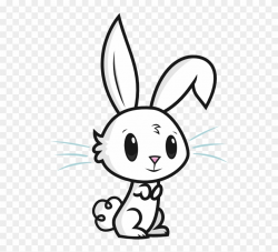 Angel The Bunny - Draw A Bunny Clipart (#1795992) - PinClipart