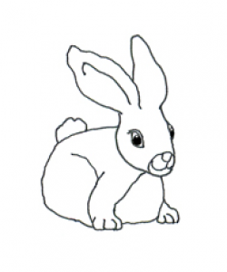 Funny Easter Bunny Clipart