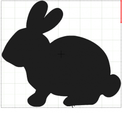 Rabbit Silhouette clip art Free vector in Open office drawing svg ...
