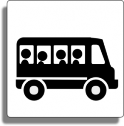 Bus Clipart Black And White | Clipart Panda - Free Clipart Images