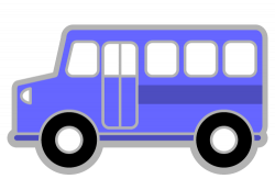 Blue bus clipart free images - WikiClipArt