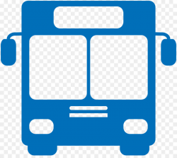 Bus, Transport, Blue, transparent png image & clipart free download