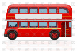 Double decker bus clipart 10 » Clipart Station
