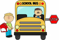 Boy getting on a school bus from MyCuteGraphics | School Kids Clip ...