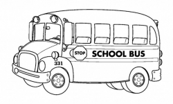 Free Printable School Bus Coloring Pages For Kids | Crafts | School ...