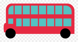 Clipart Bus Rectangle - Bus - Png Download (#2080129) - PinClipart