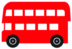 Red bus clipart 6 » Clipart Station