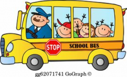 School Bus Clip Art - Royalty Free - GoGraph