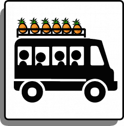 Shuttle bus clipart » Clipart Station