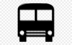 Bus Clipart Silhouette - Bus Stop For Coloring - Png Download ...