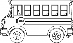 Bus black and white pretty school bus clipart black and white ...