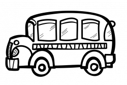 Bus black and white school bus clip art black and white free clipart ...