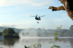 RAF called in to help shore up dam in northwest England ...