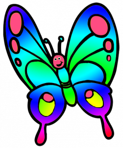 butterfly clipart for kids | PRESCHOOL 2s | Butterfly clip art ...