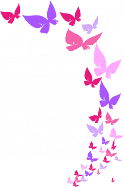 Butterflies border butterfly clipart clipartfest - Clipartix