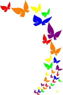 rainbow butterfly | rainbow butterfly clip art | kids stuff ...