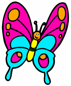 cartoon butterfly clipart | PRESCHOOL 2s | Butterfly clip art ...