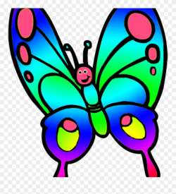 Butterfly Cliparts Butterfly Clipart Butterflys Pinterest - Colorful ...