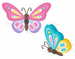 50% sale BUTTERFLIES clipart, butterfly clip art, SPRING clipart ...