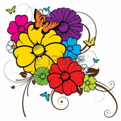 Free Flowers And Butterflies Clipart, Download Free Clip Art, Free ...