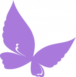 Purple.butterfly Clip Art at Clker.com - vector clip art online ...