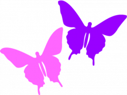 Pink And Purple Butterfly Clipart | Clipart Panda - Free Clipart Images