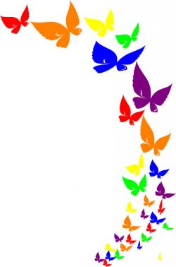 rainbow butterfly | rainbow butterfly clip art | kids stuff ...