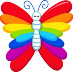 Free Rainbow Butterfly Cliparts, Download Free Clip Art, Free Clip ...