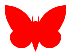 Butterfly, Illustration, Red, transparent png image & clipart free ...