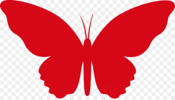 Red butterfly clipart 3 » Clipart Station