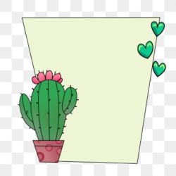 Cactus Border Png, Vector, PSD, and Clipart With Transparent ...