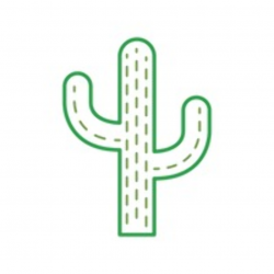 Nature Cactus Cacti Cactuses Plant Plants Outline Outlines ...